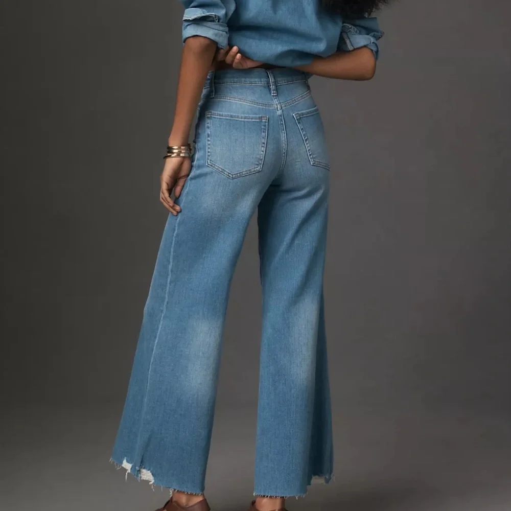 FRAME Le Palazzo Crop high-waisted jeans - Picture 10 of 13